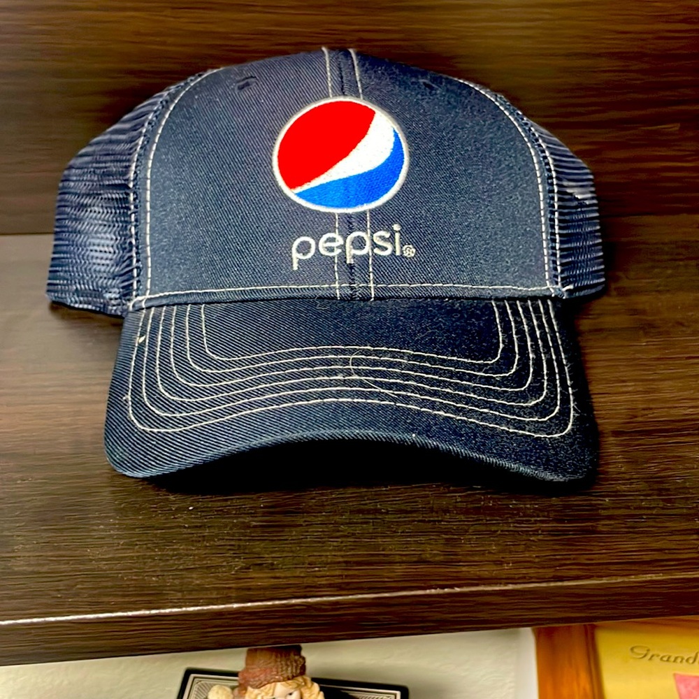 Blue Pepsi SnapBack trucker hat